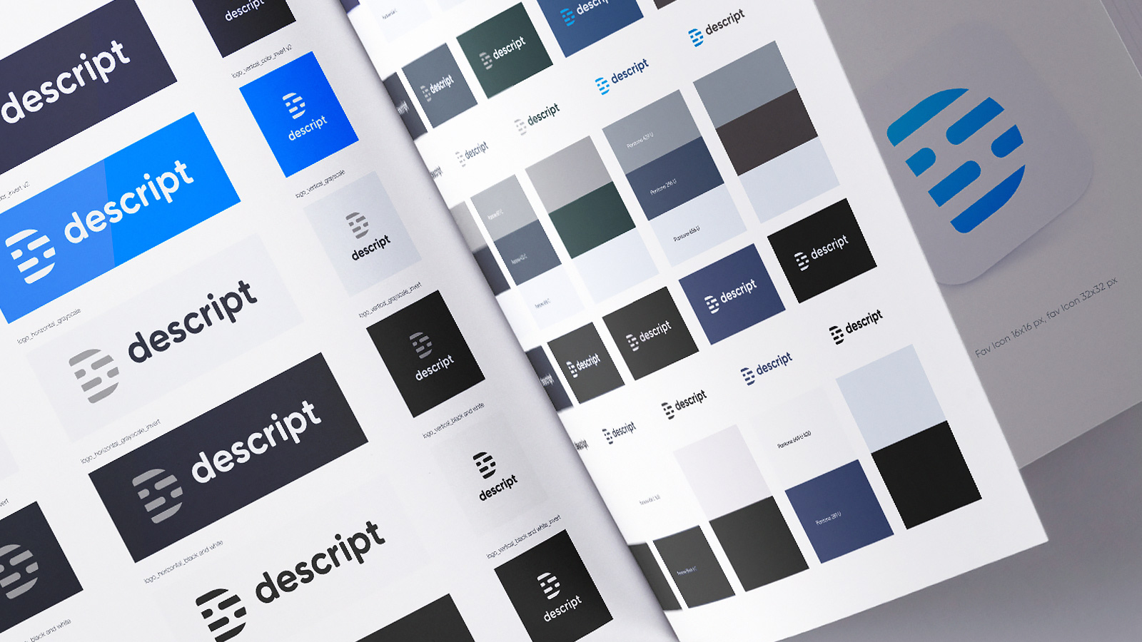 descript brand guideline