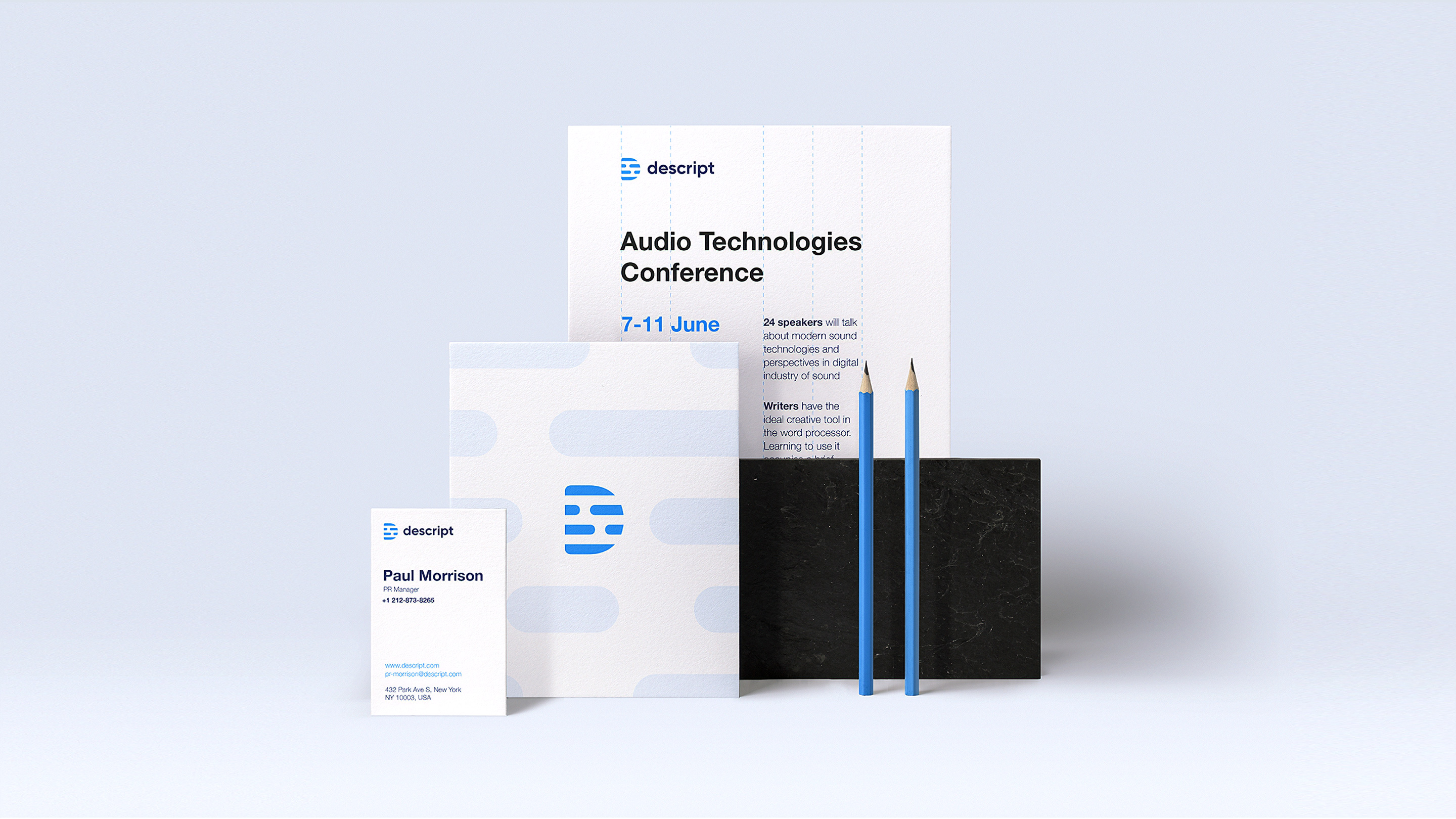 descript brand identity